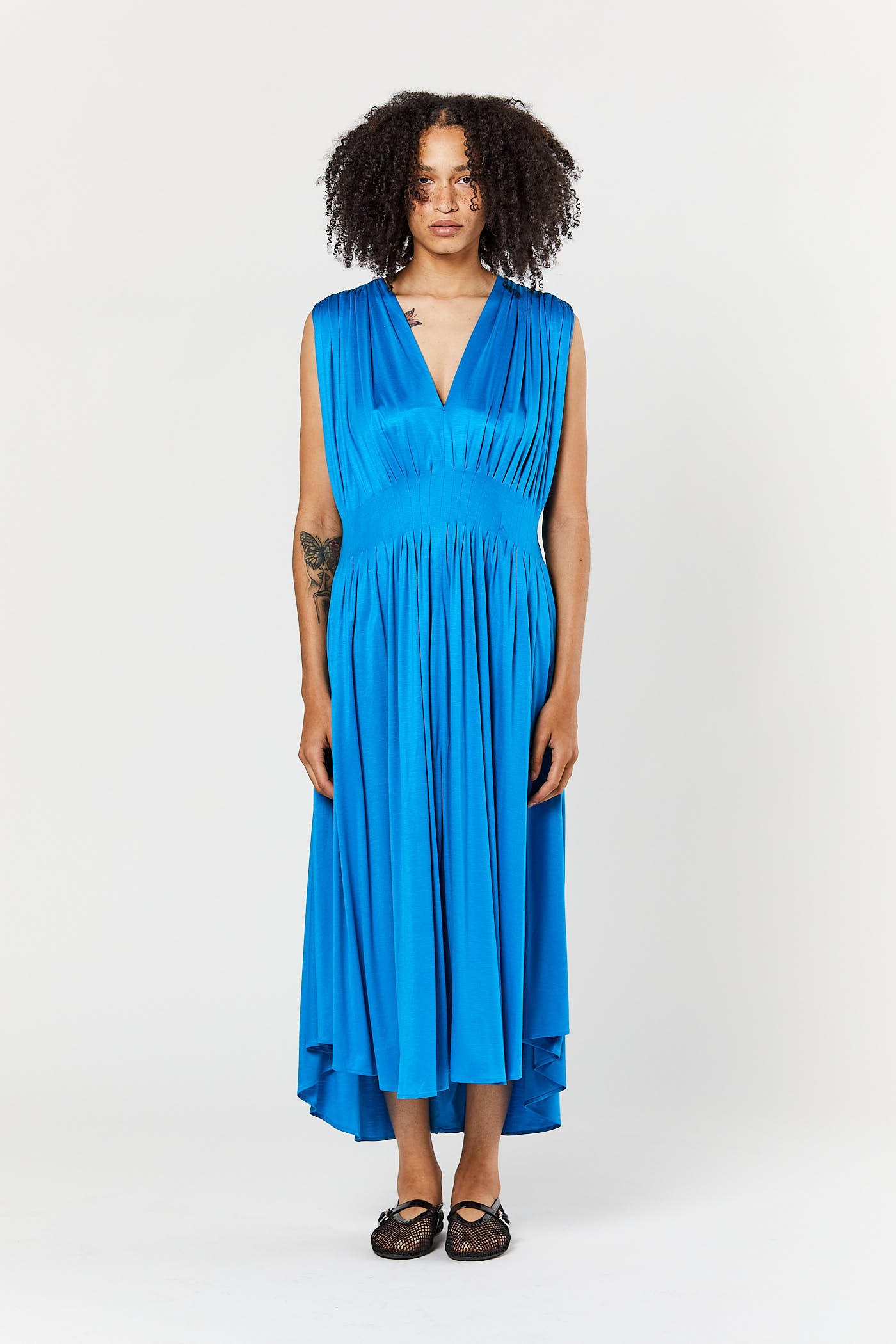 Electric Blue Citron Vert Dress