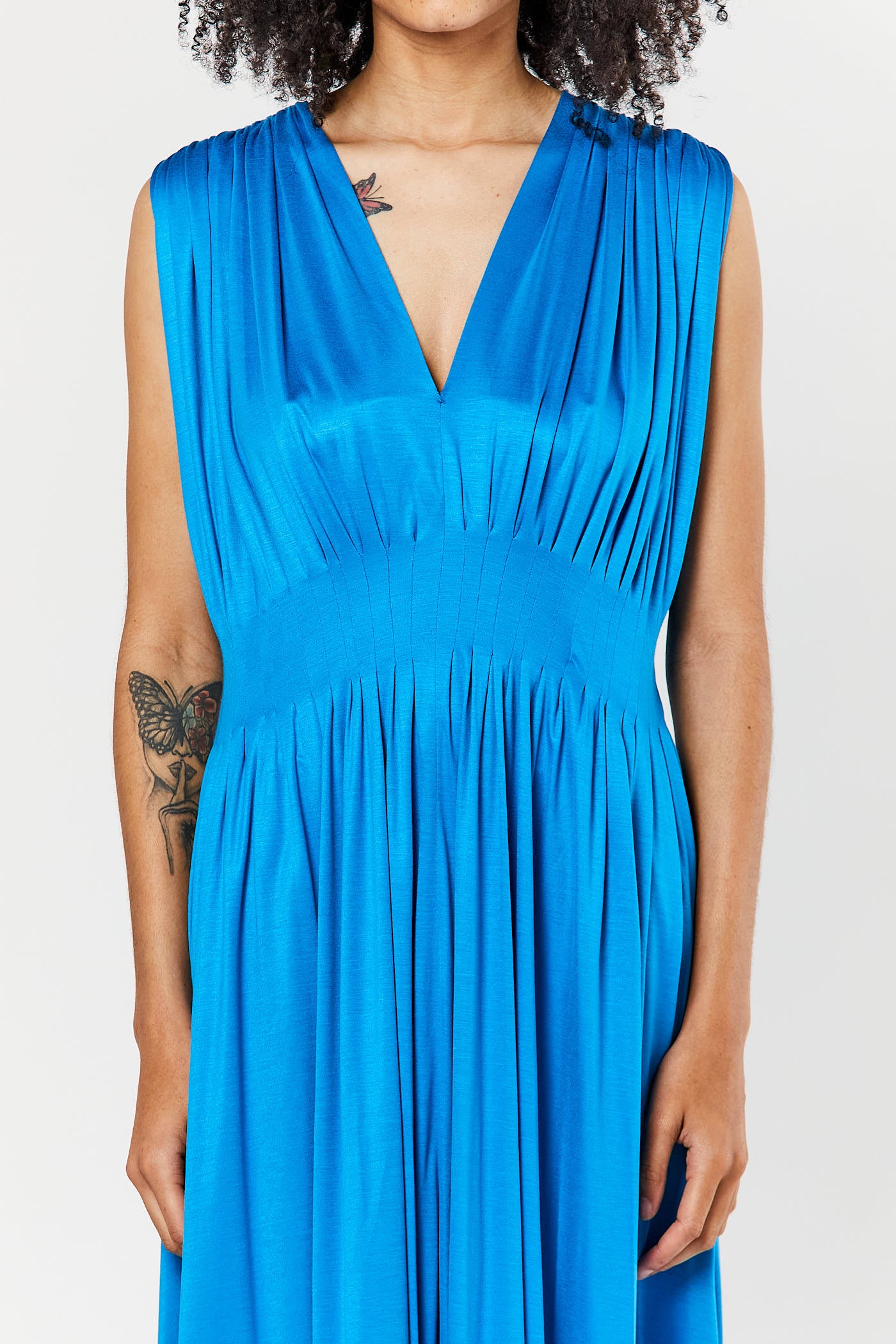 Electric Blue Citron Vert Dress