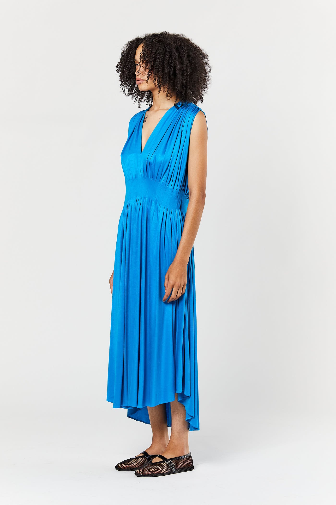 Electric Blue Citron Vert Dress