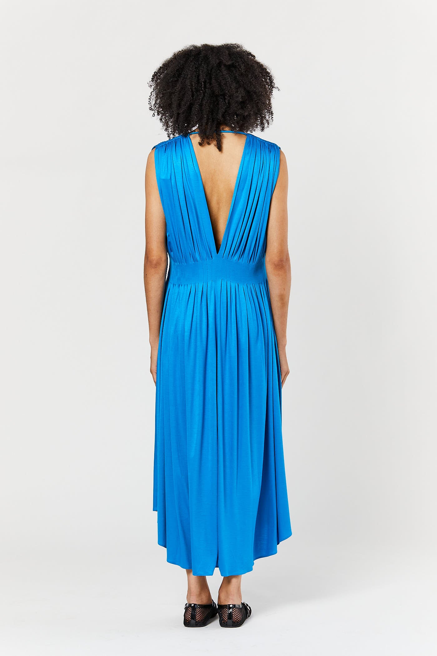 Electric Blue Citron Vert Dress