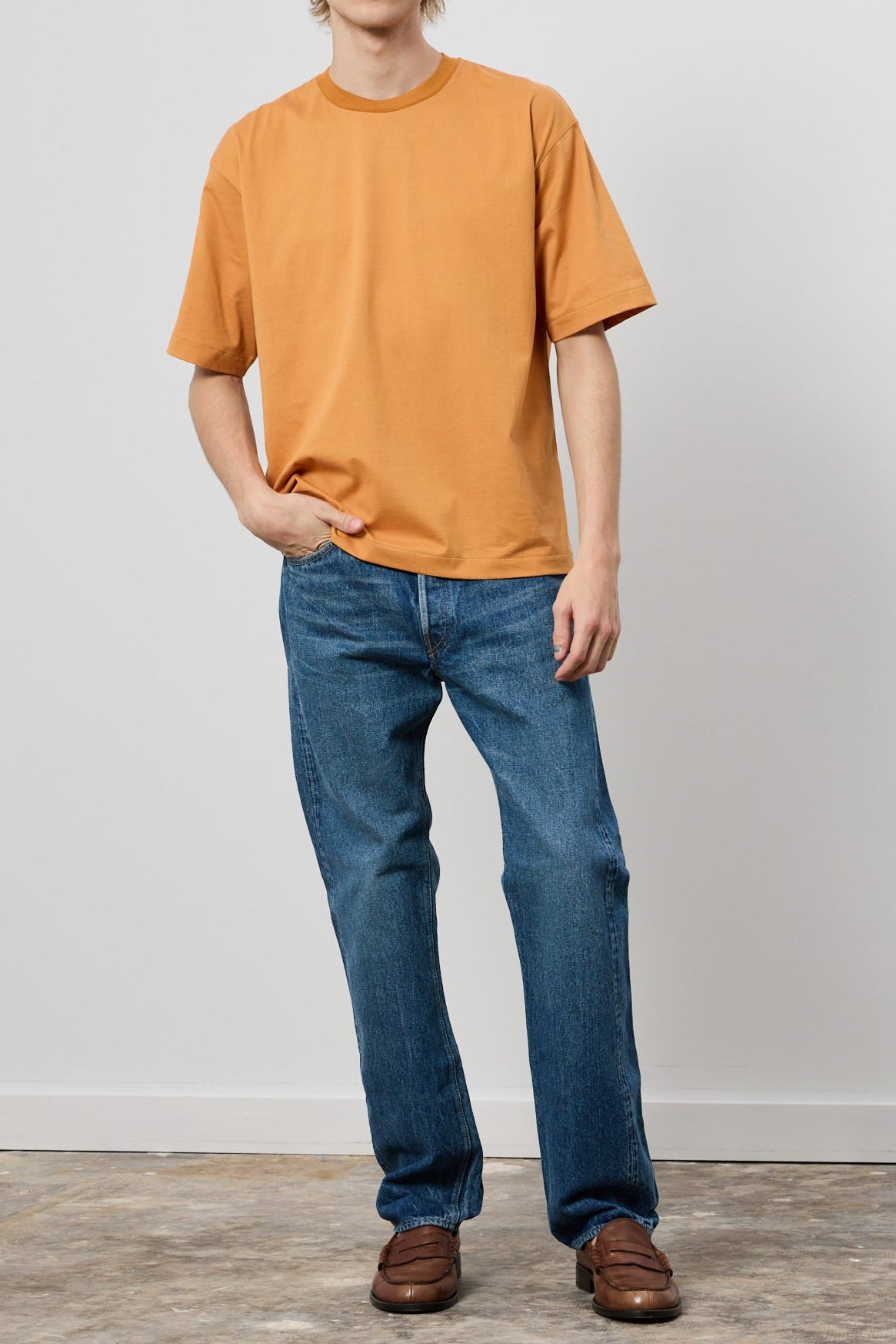 Knitted Rib T-Shirt