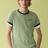 Contrast Rib Tee