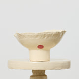 Short Muir Pedestal Bowl - Polka Dots