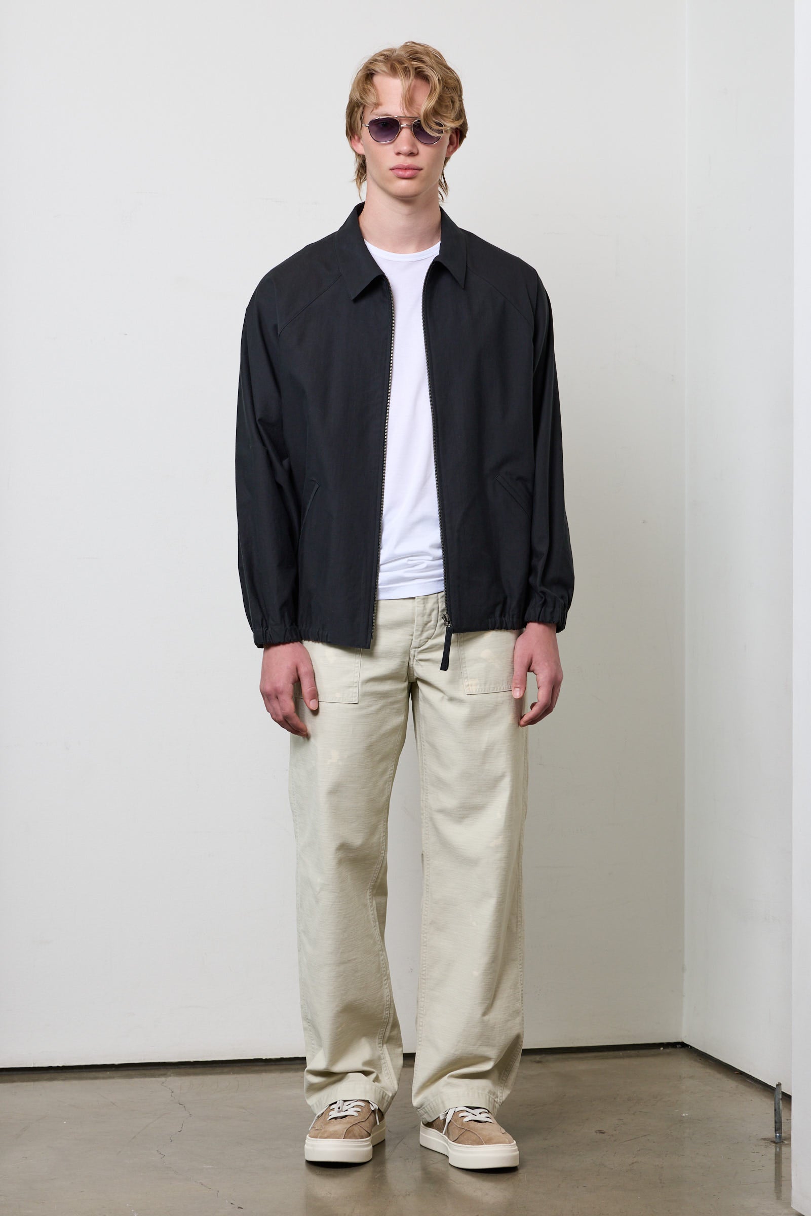 Cotton Zip Up