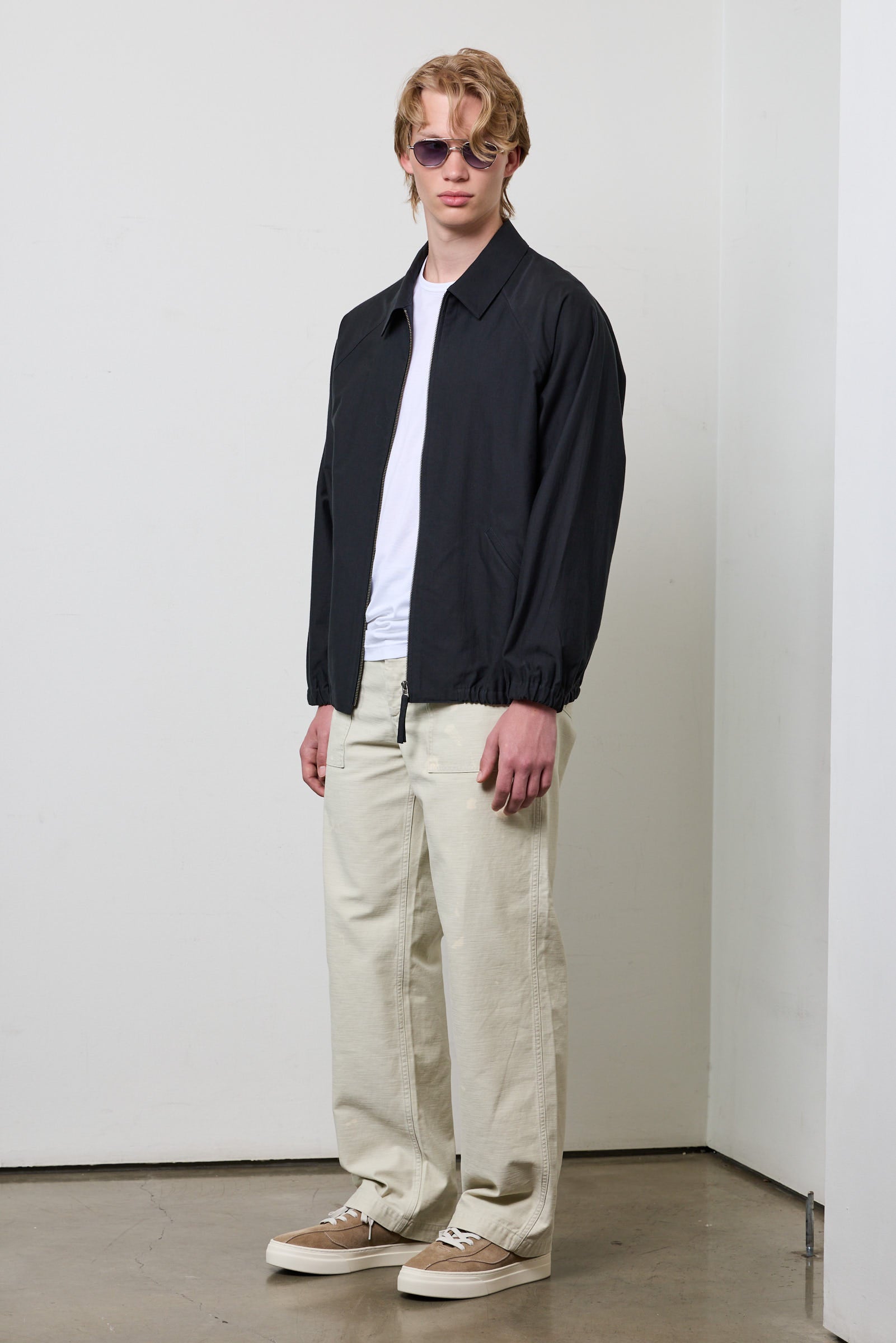 Cotton Zip Up