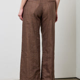 Flat Front Flare Trouser