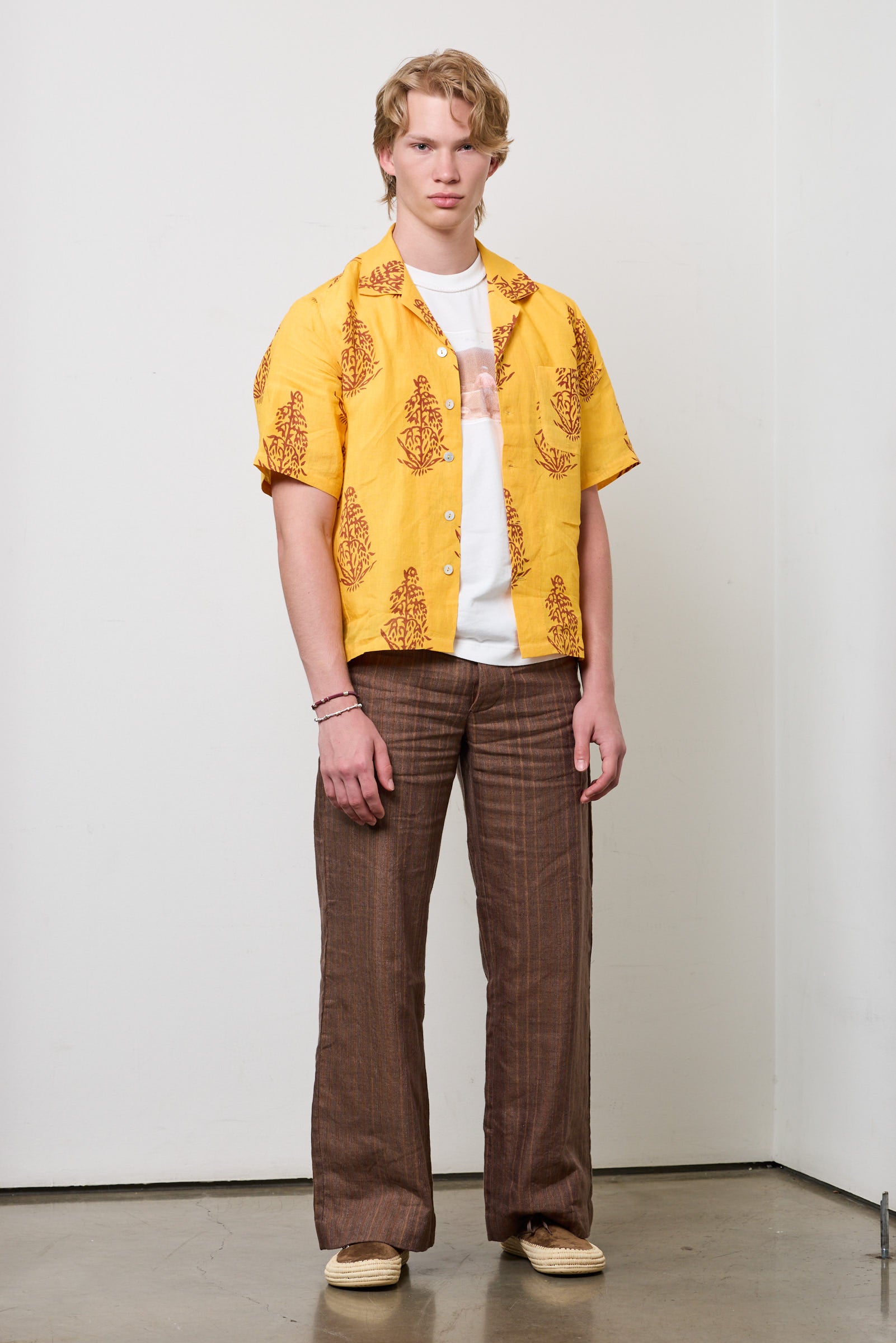 Linen Camp Shirt