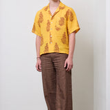 Flat Front Flare Trouser