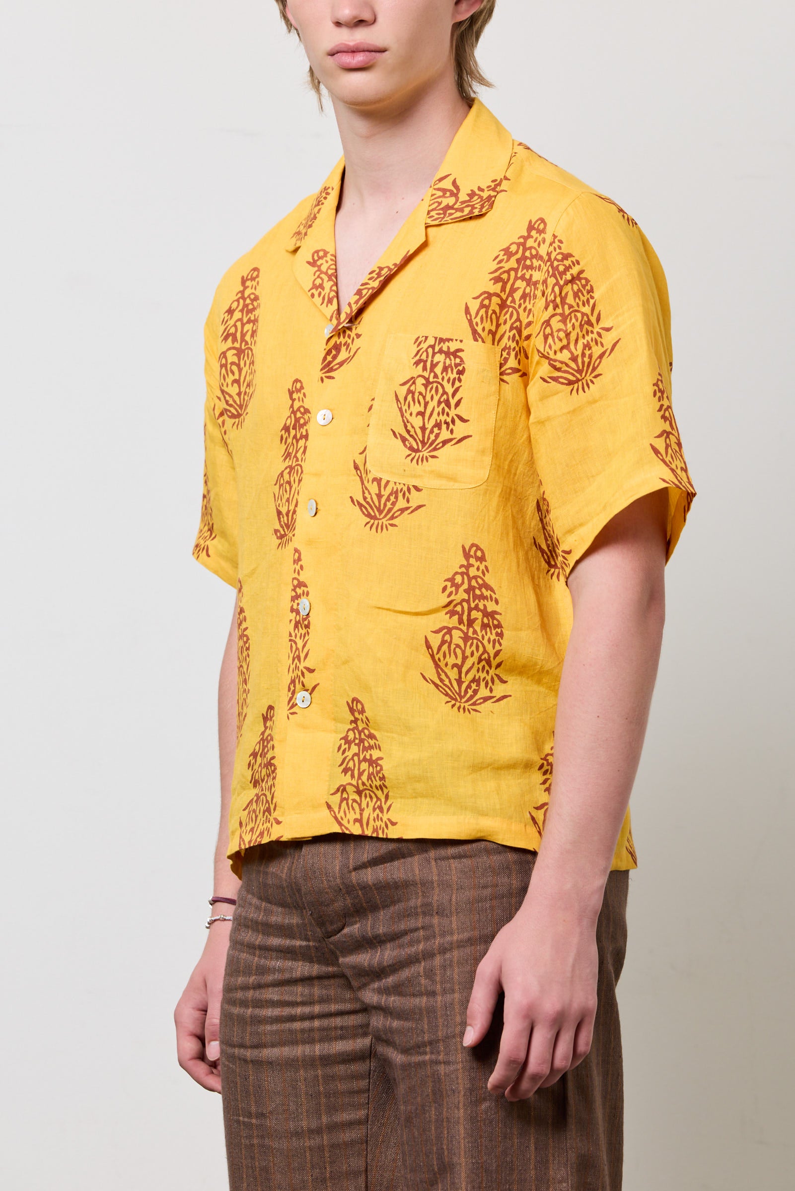 Linen Camp Shirt
