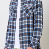 Lightning Storm Tartan Cashmere Shirt