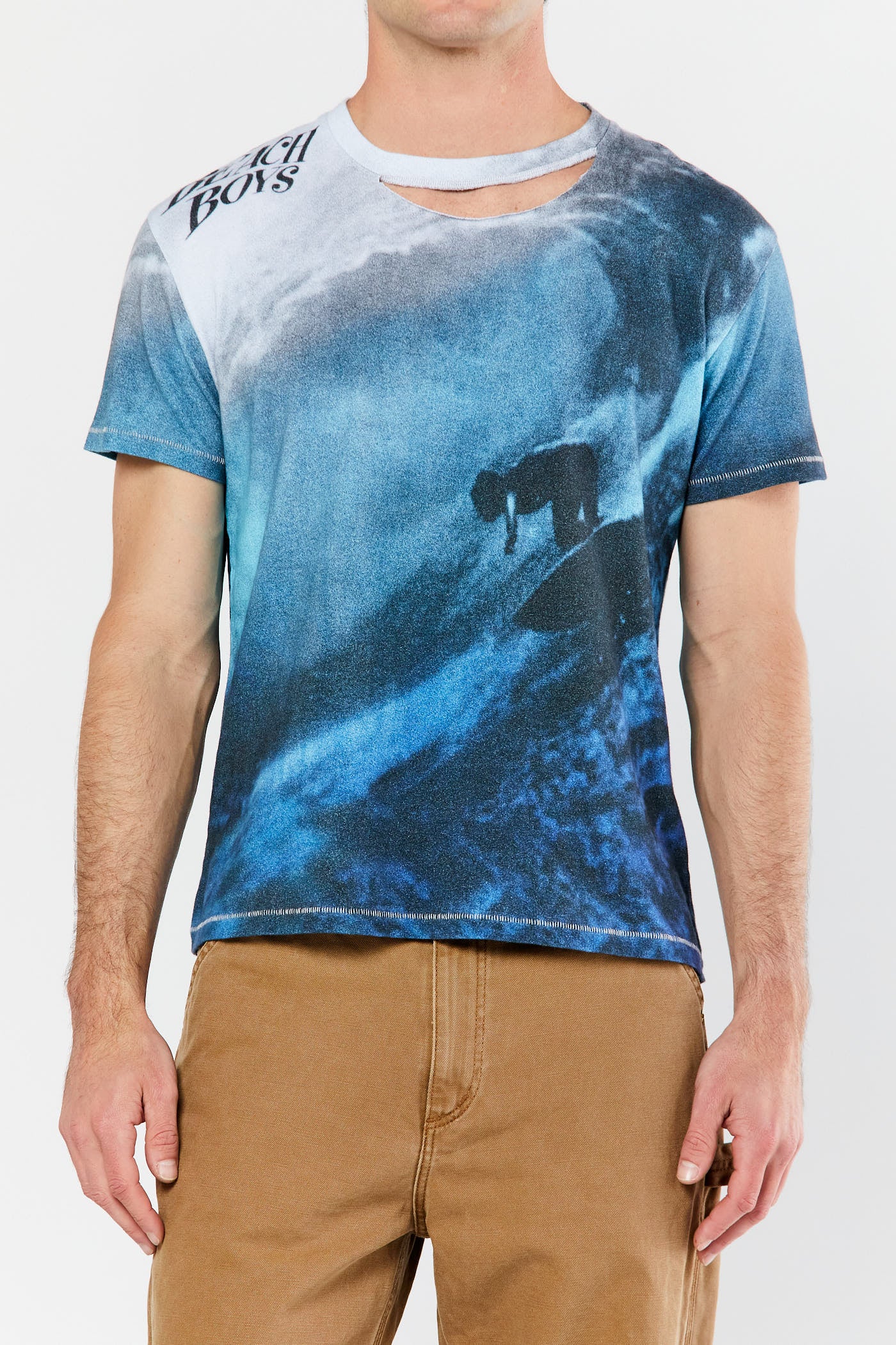 Blue Beach Boys T Shirt