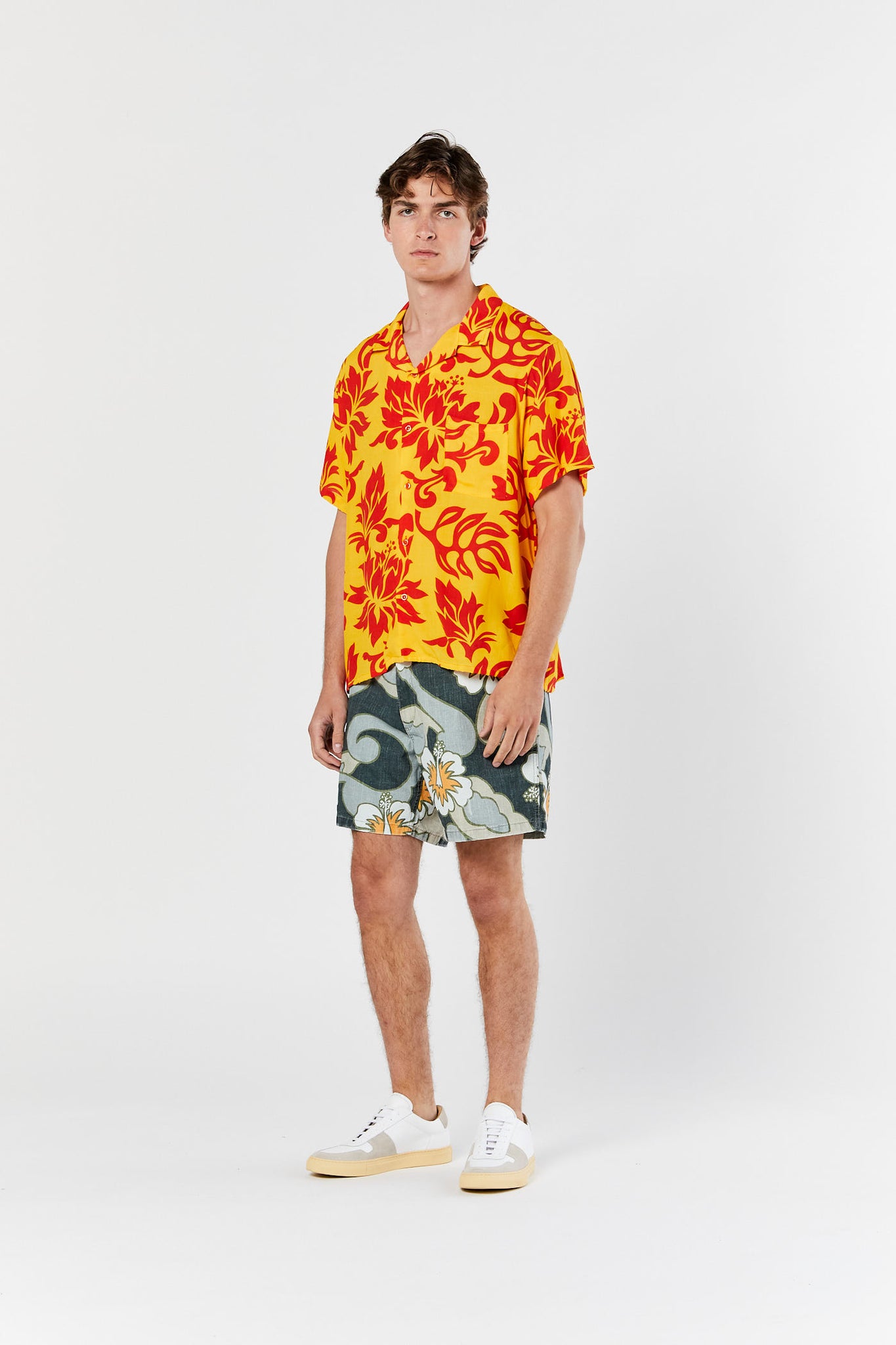 Tropical Flower Unisex Printed Shirt