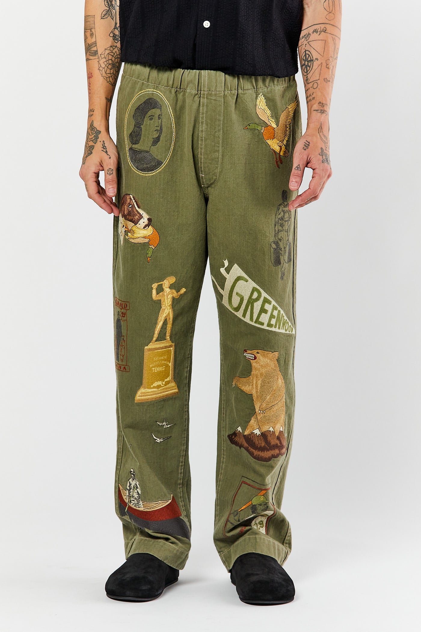 Army Green Gallery 002 Pant