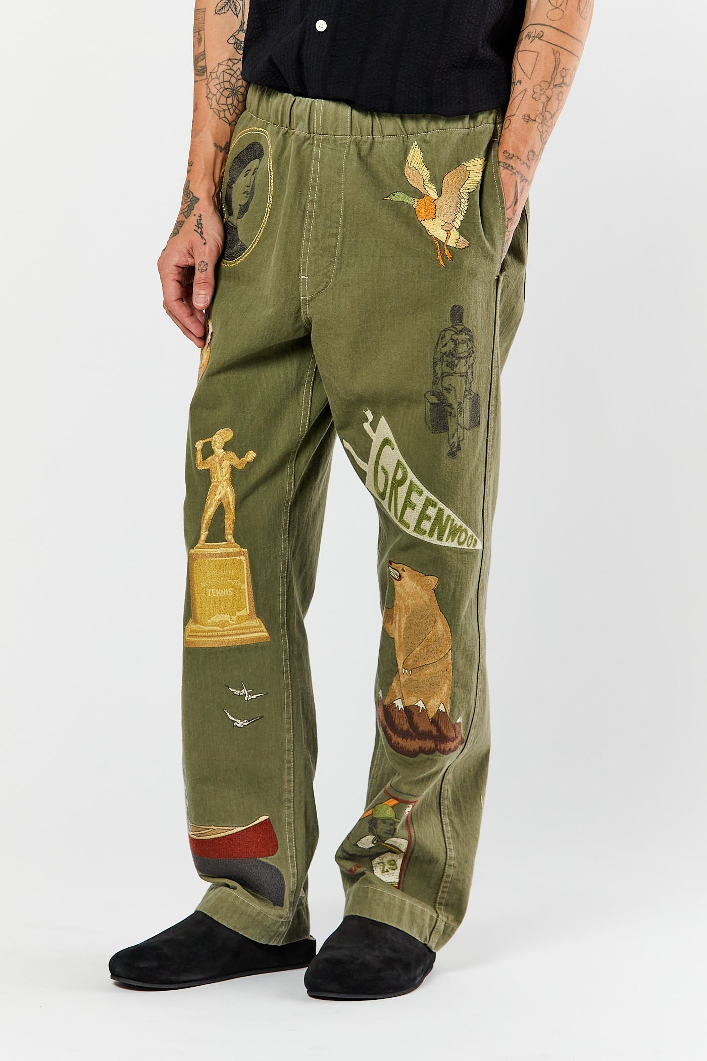 Army Green Gallery 002 Pant