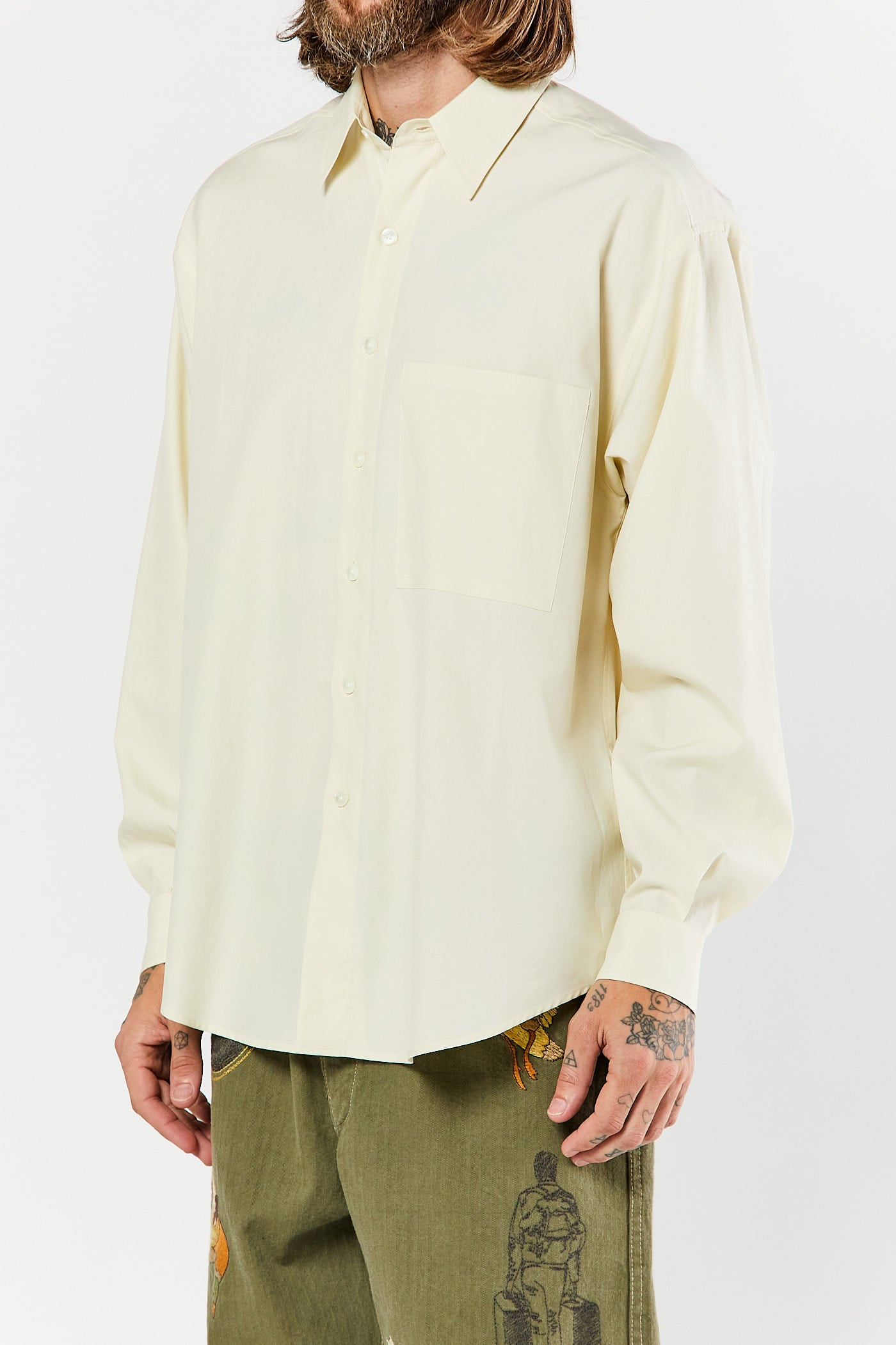 Light Yellow Finx Big Shirt