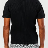 Slim Pleated Polo