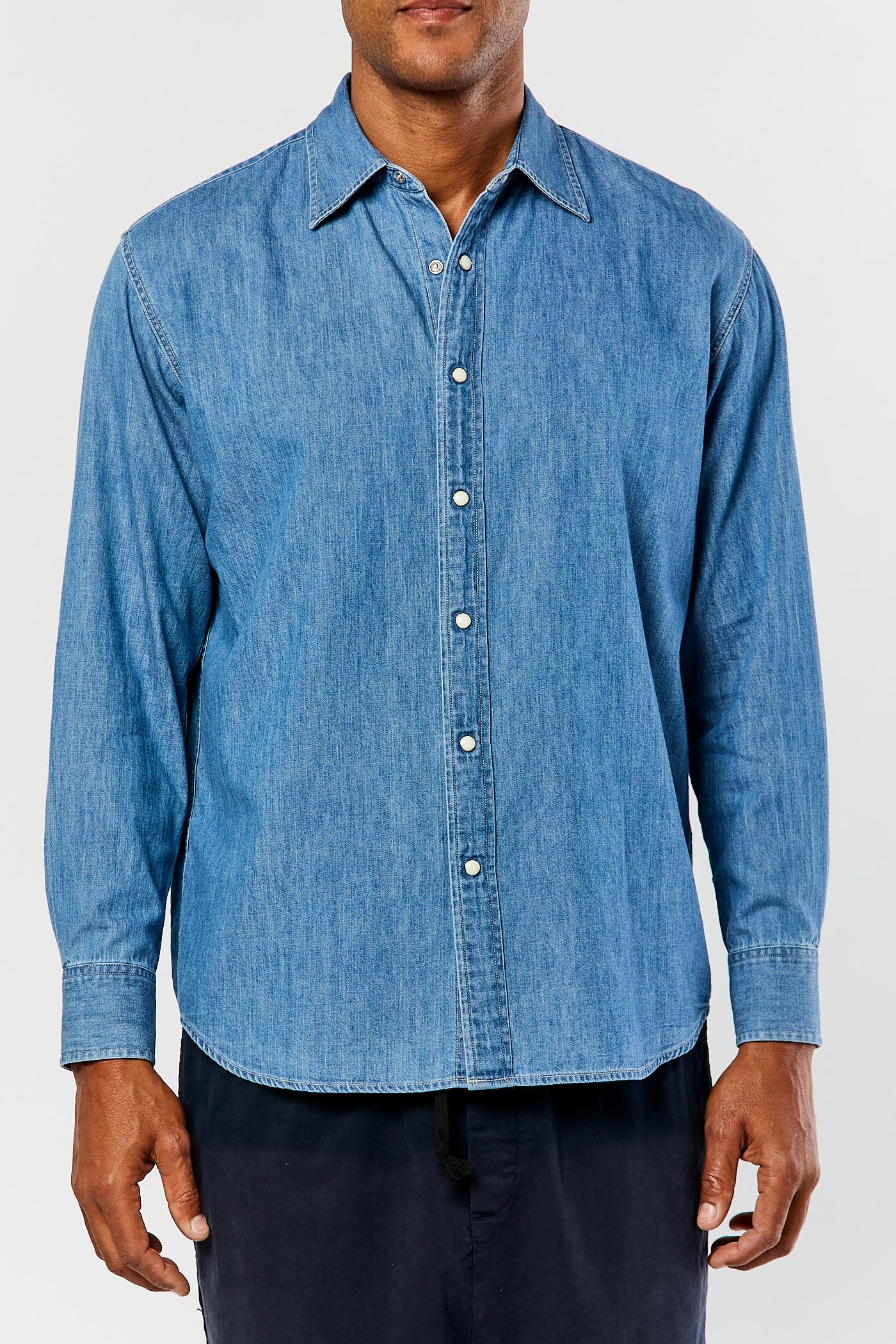 Light Wash Denim Selvedge Shirt