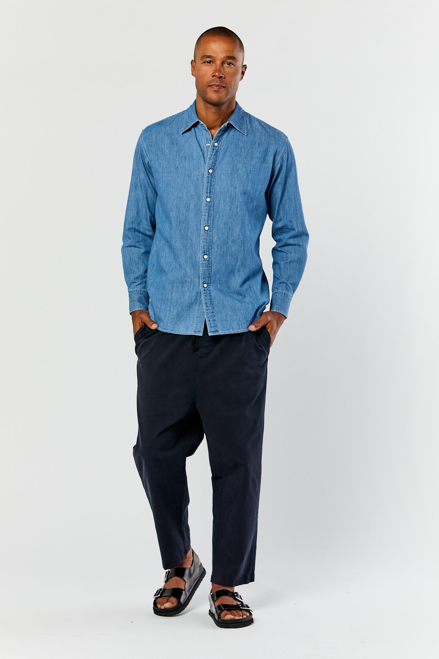 Light Wash Denim Selvedge Shirt