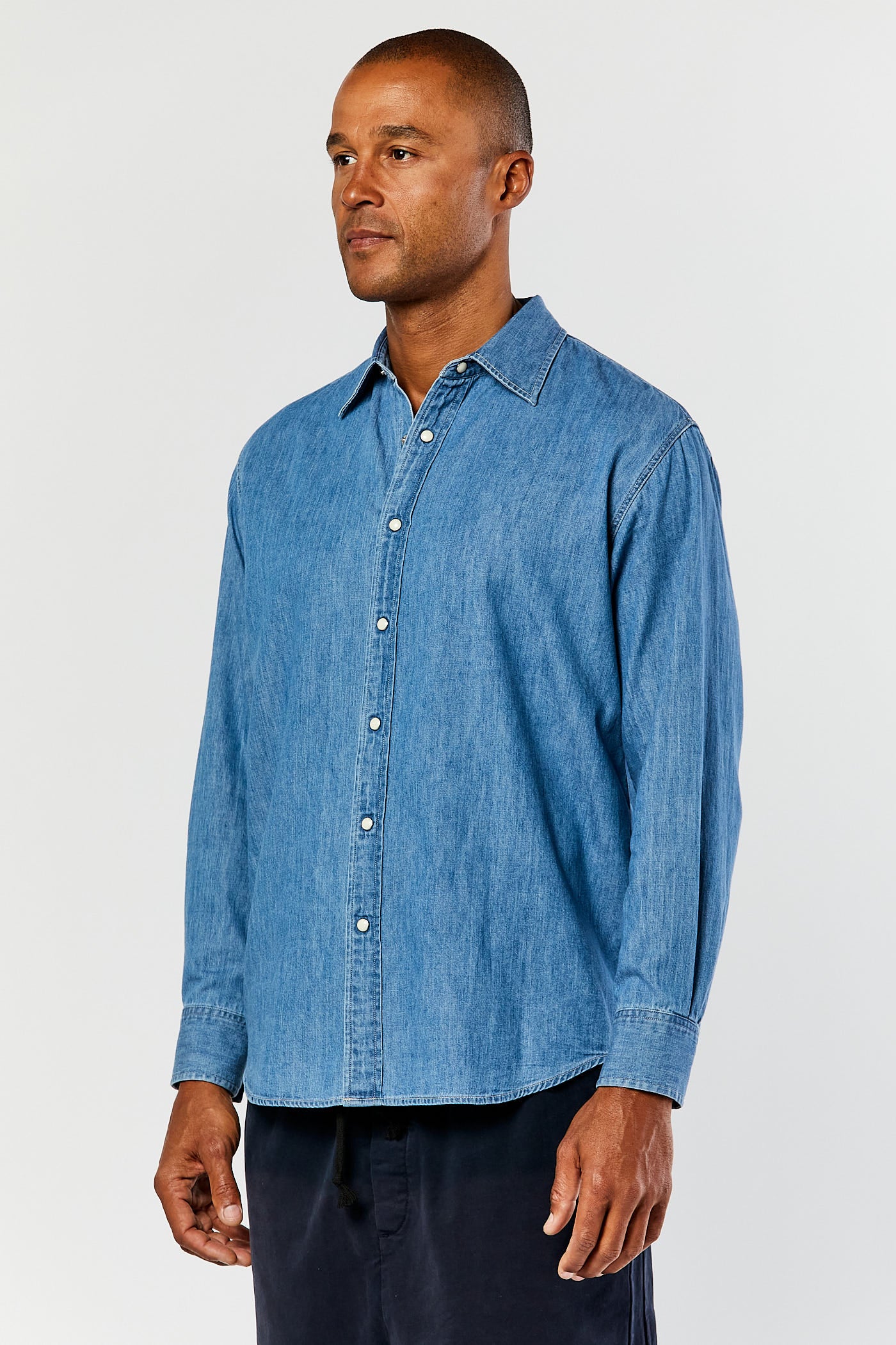 Light Wash Denim Selvedge Shirt