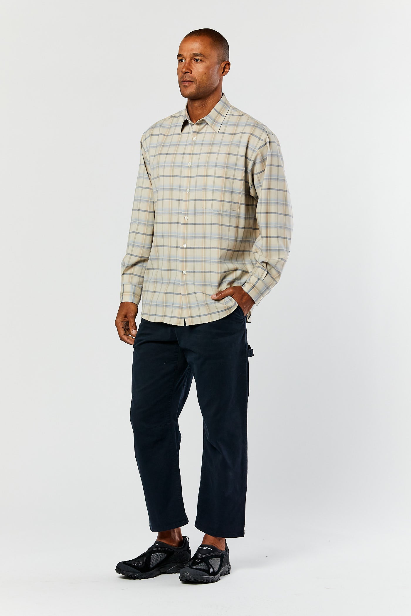 Wool Check Shirt