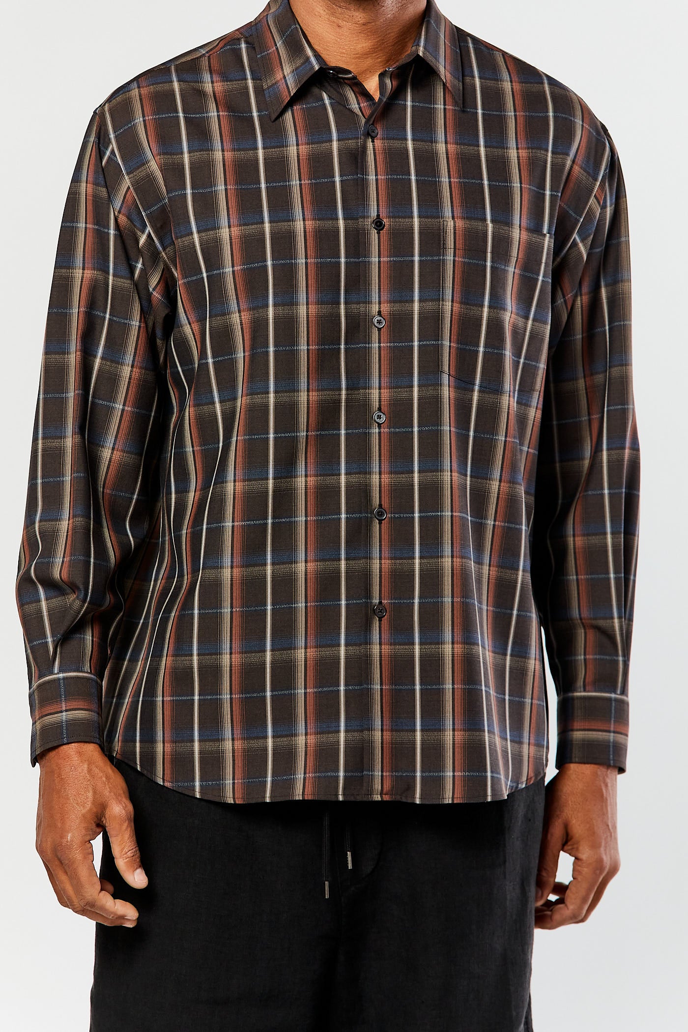 Wool Check Shirt