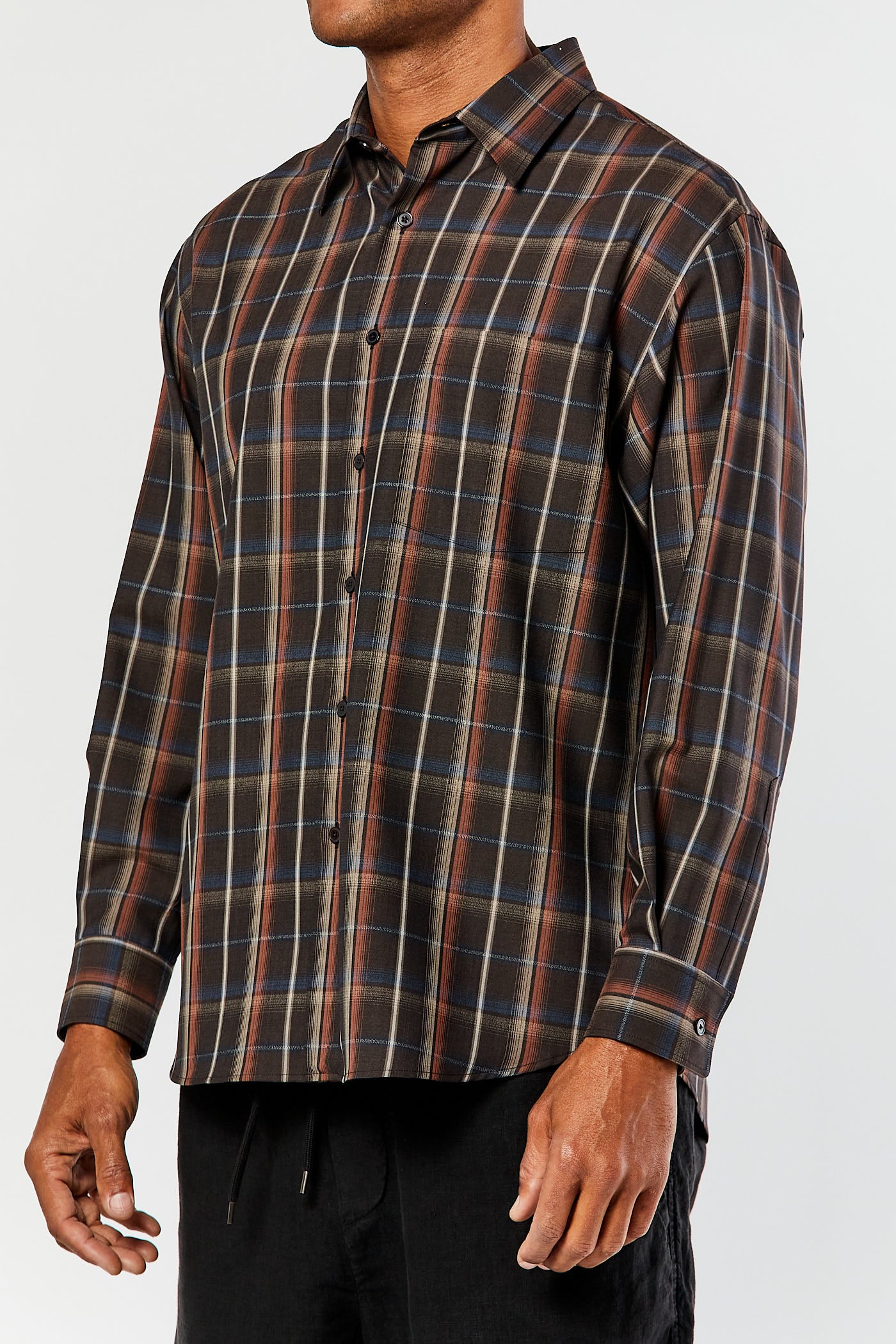 Wool Check Shirt