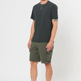 Poplin Cargo Short in Overcast