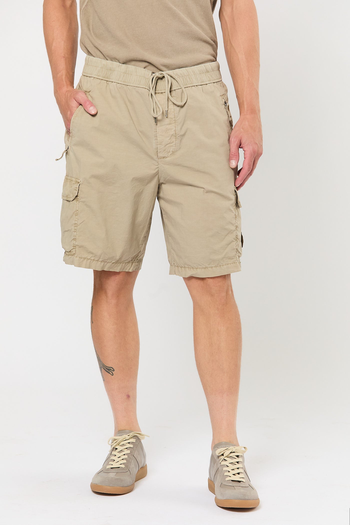 Poplin Cargo Short