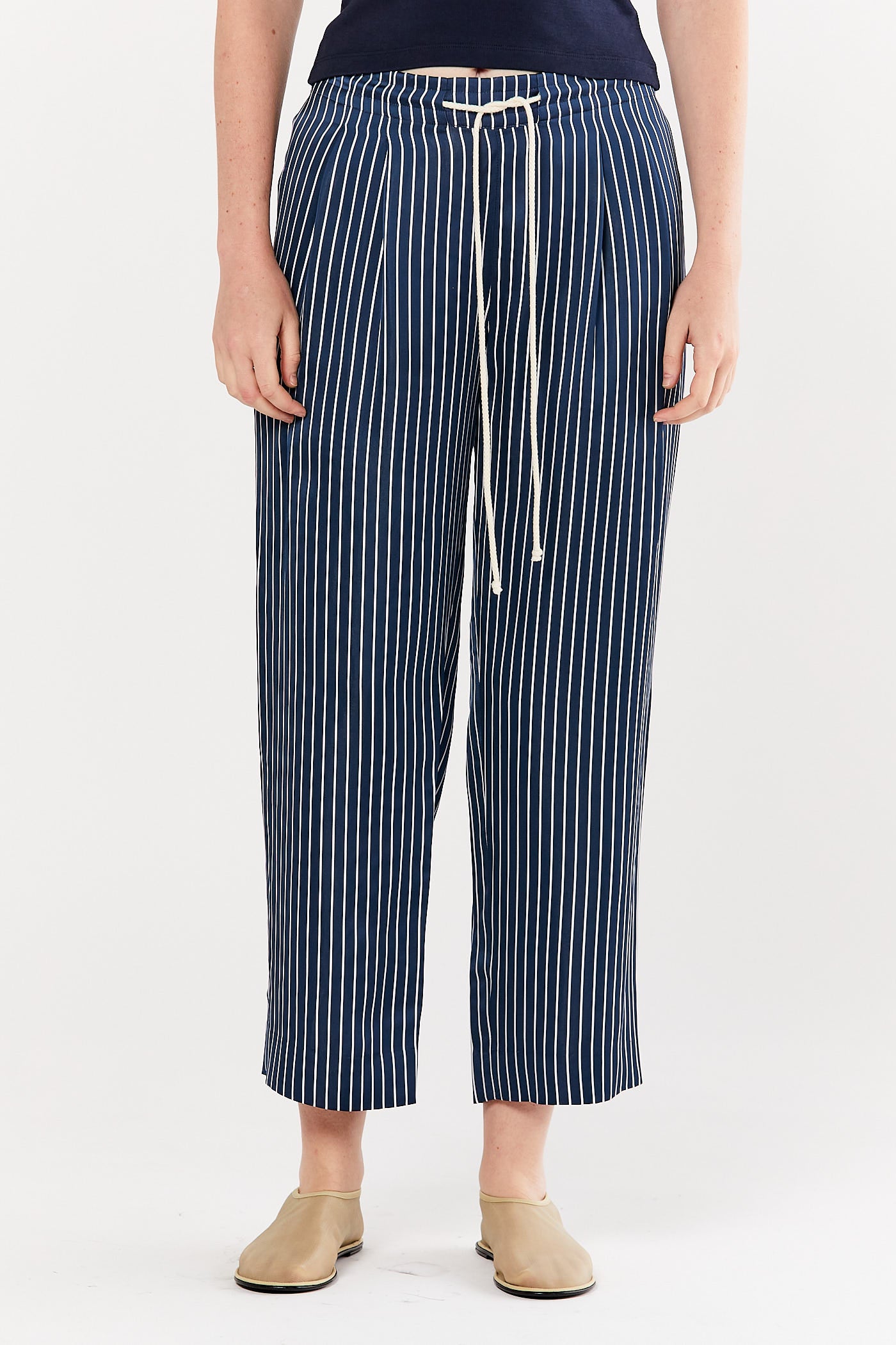 Midnight Elastic Drawstring Pant