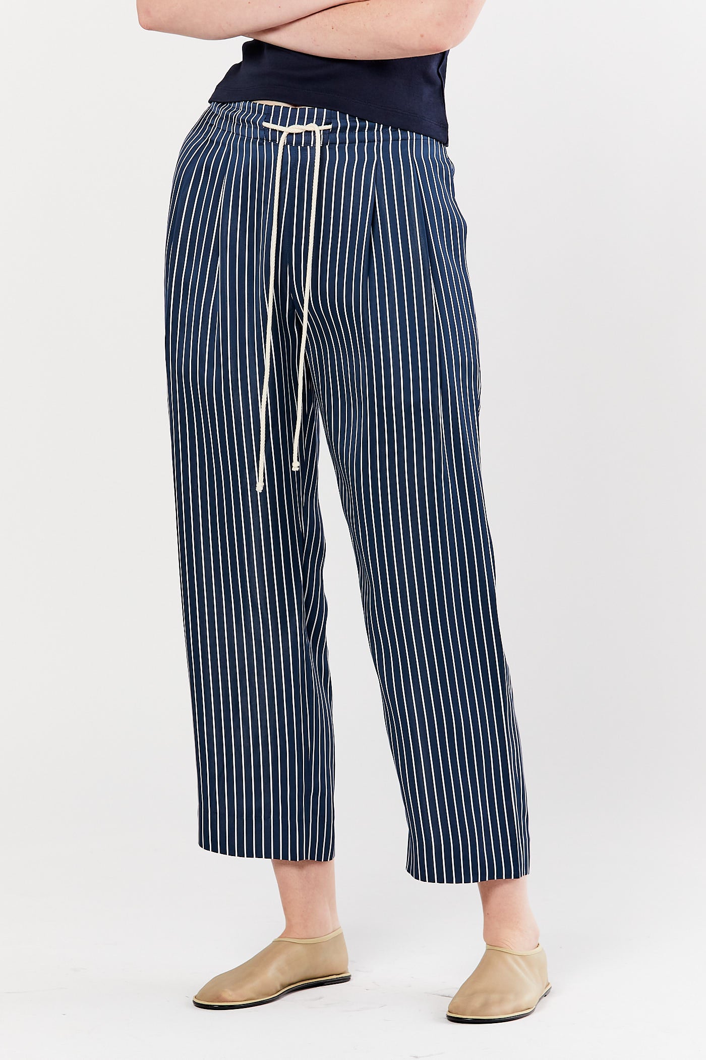 Midnight Elastic Drawstring Pant