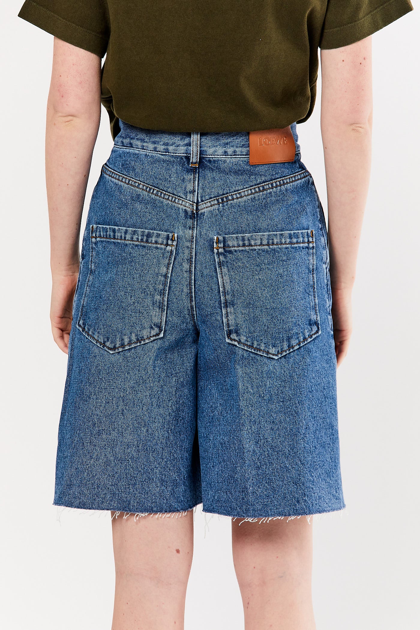 Blue Anagram Shorts