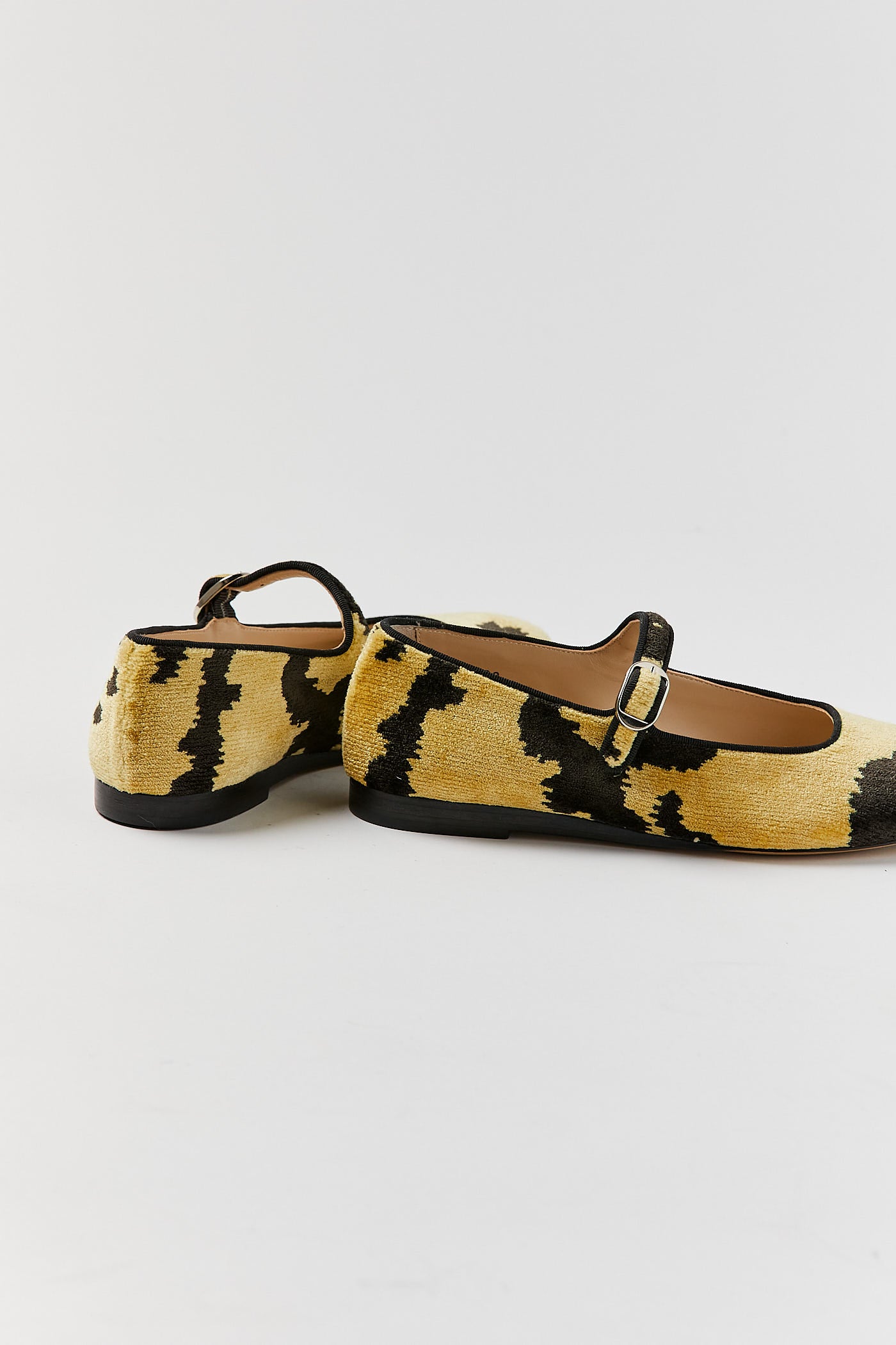 Tiger Mary Jane Flats