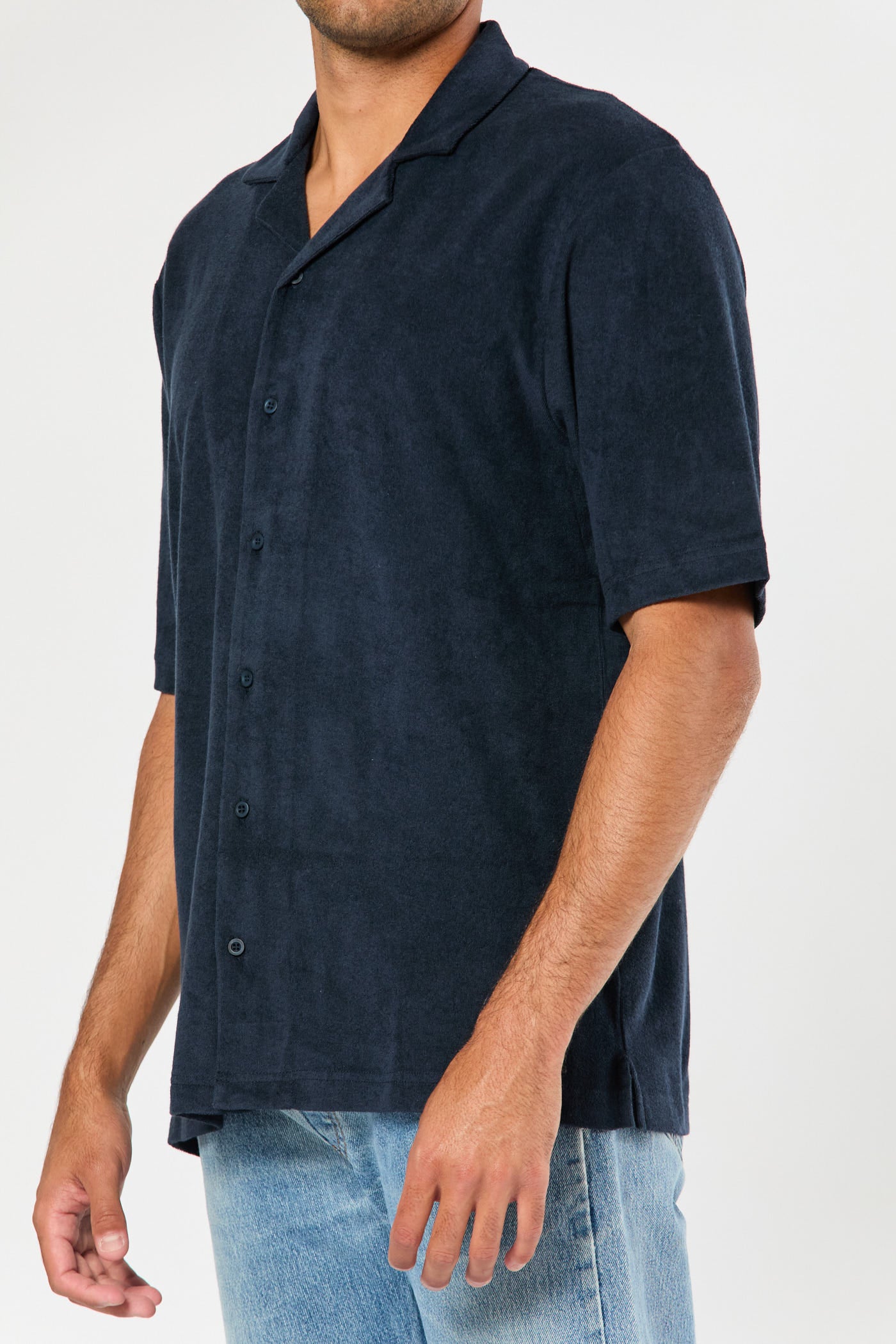Sunspel Toweling Camp Shirt | ByGeorge Austin