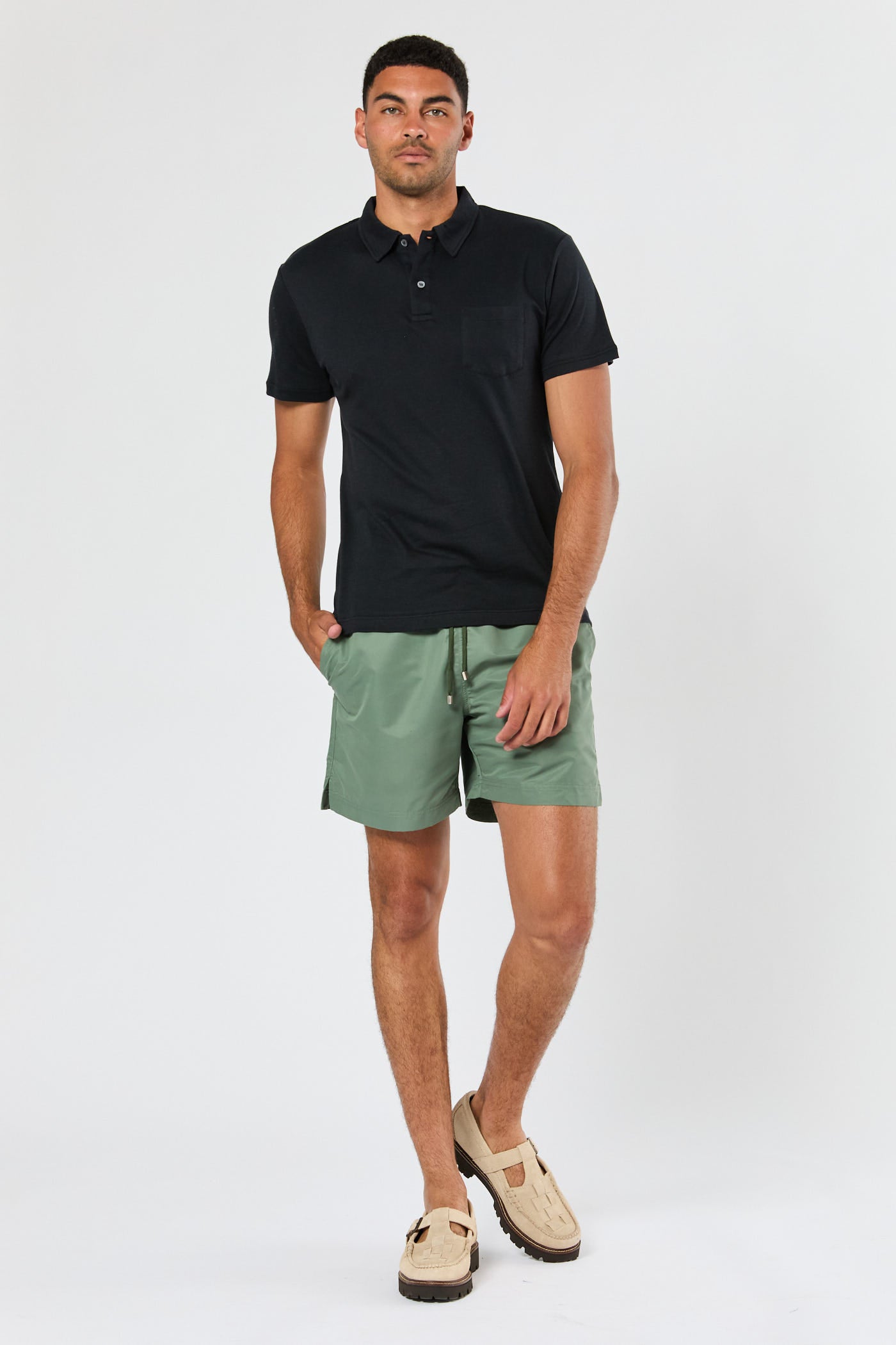 Sunspel SS Sea Island Polo | ByGeorge Austin