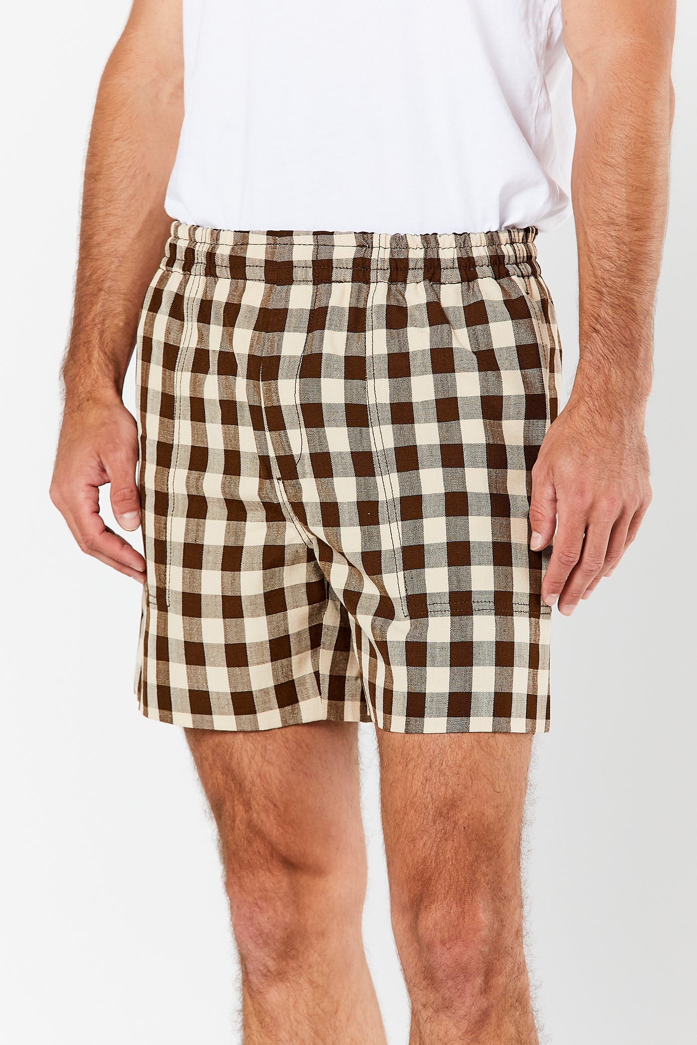 Gilbert Check Shorts