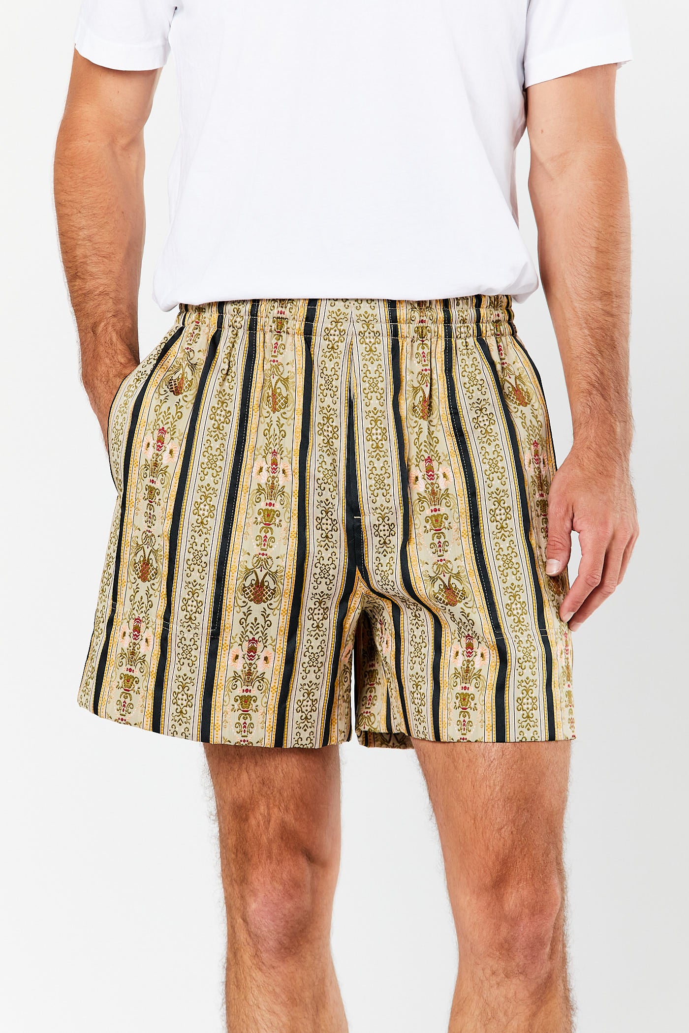 Floret Brocade Shorts