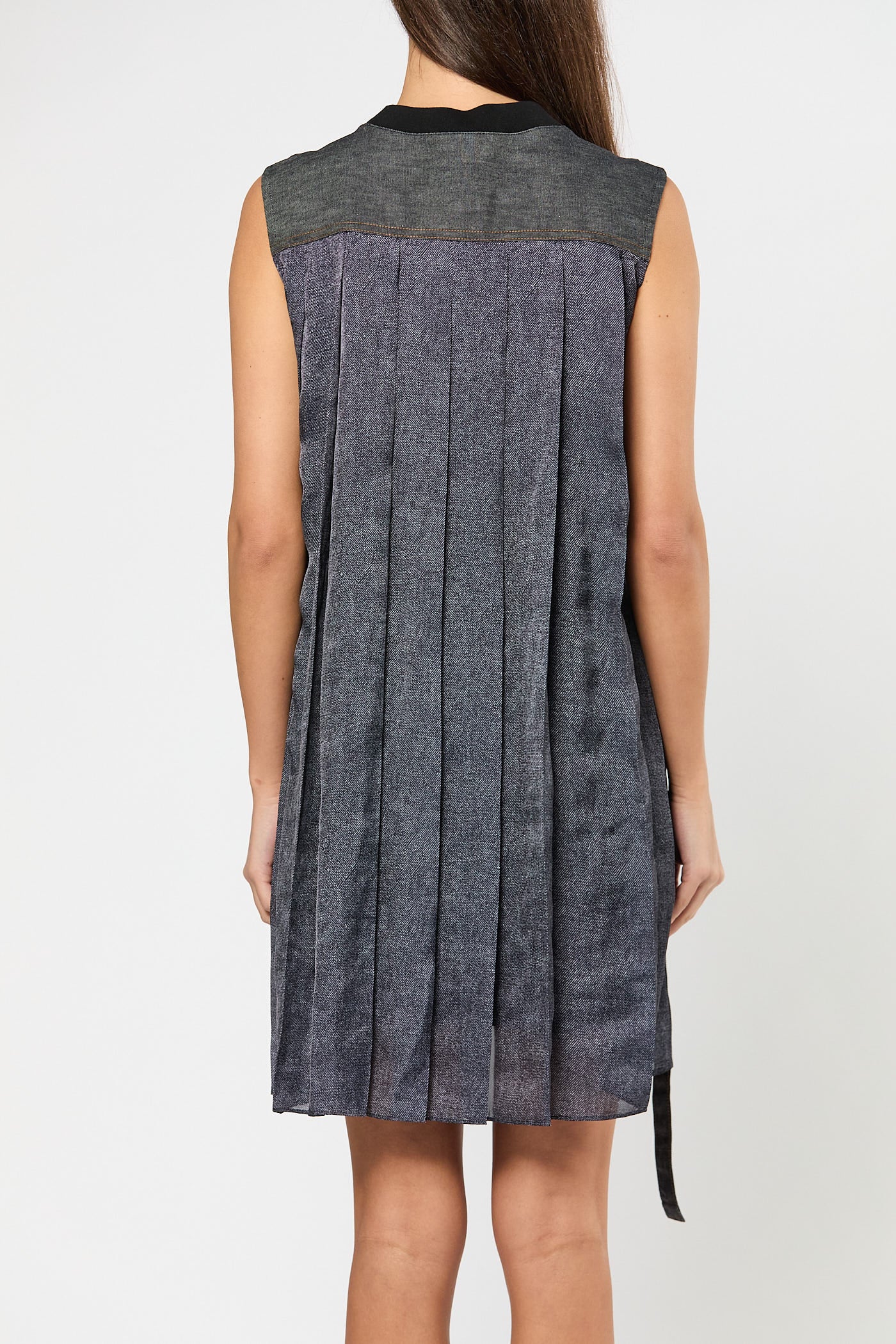 Denim X Cotton Jersey Dress