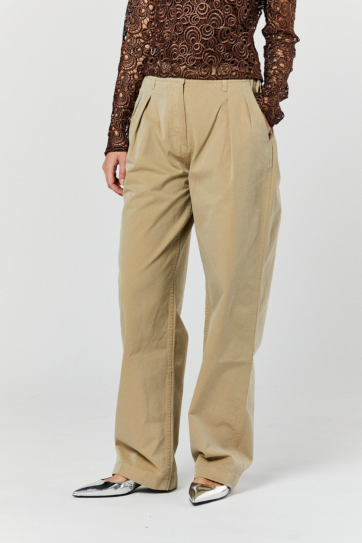 Beige Johan Pants