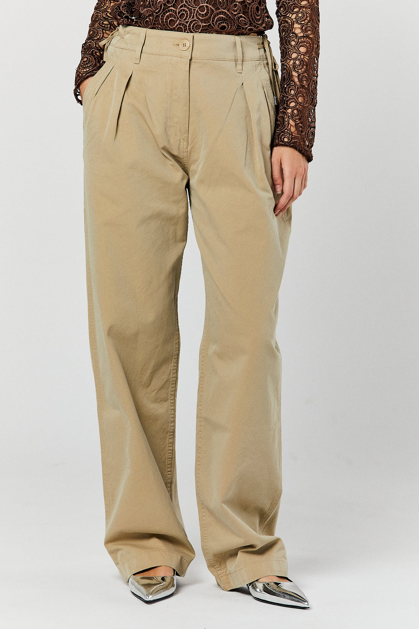 Beige Johan Pants