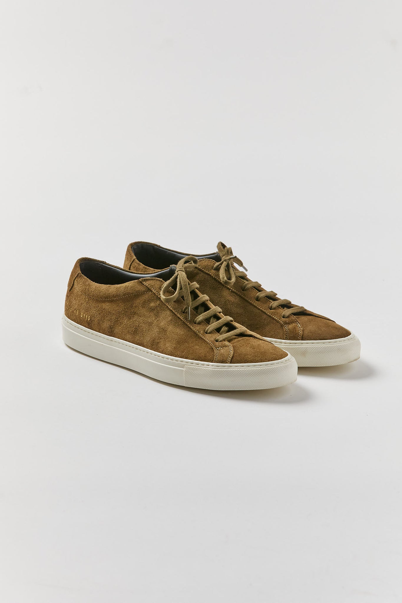 Tobacco Achilles Waxed Suede Sneaker
