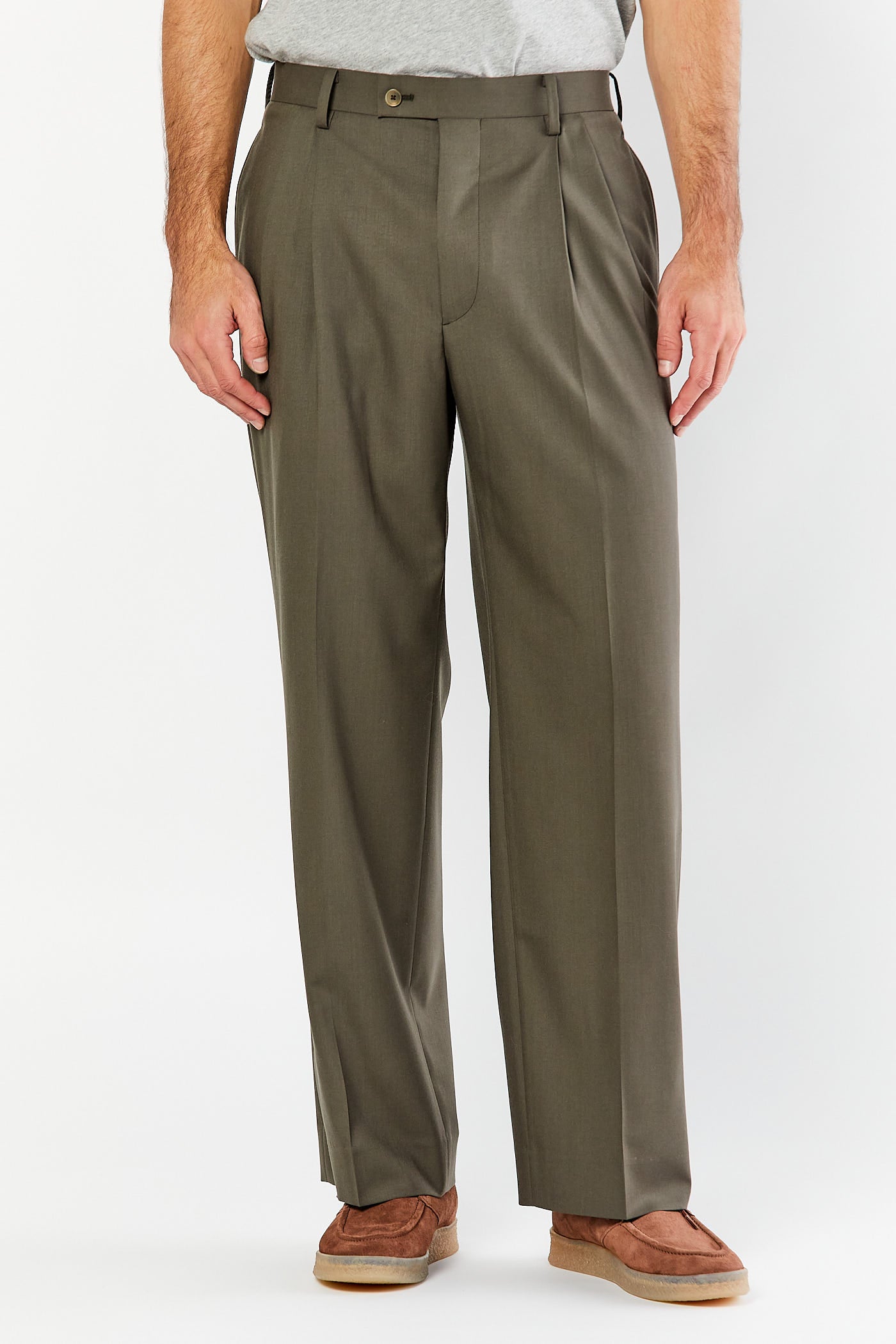 Tropical Wool Trouser