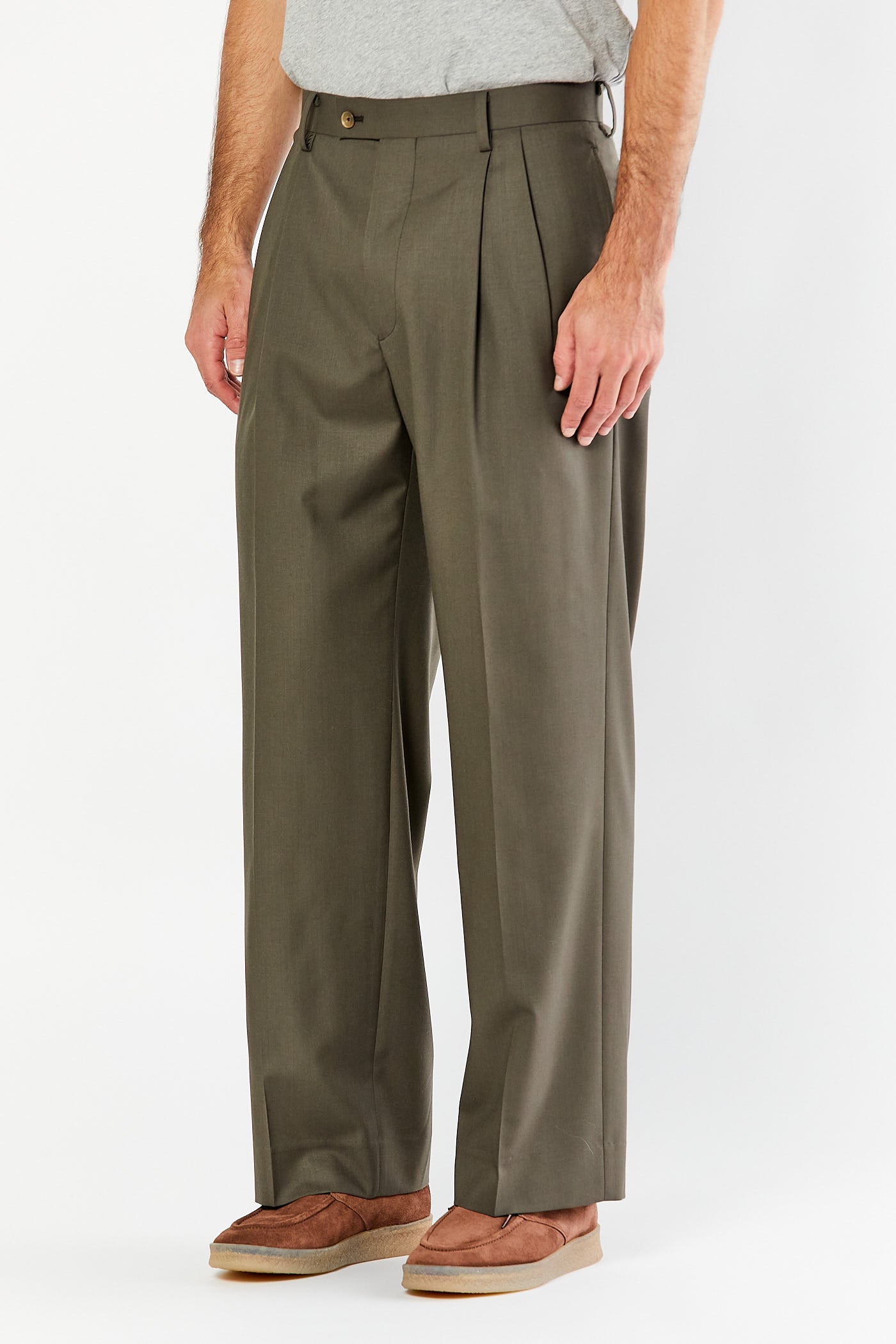 Tropical Wool Trouser