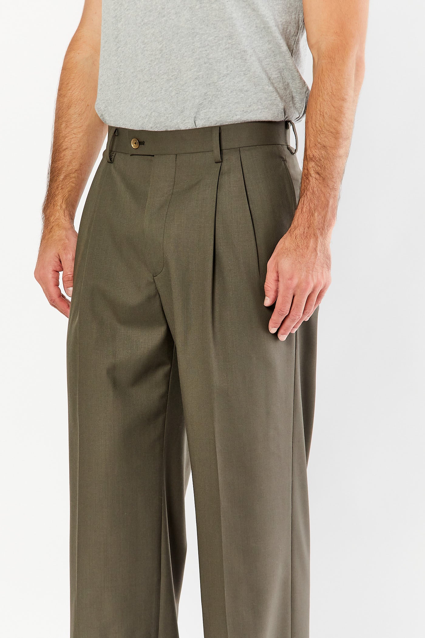 Tropical Wool Trouser