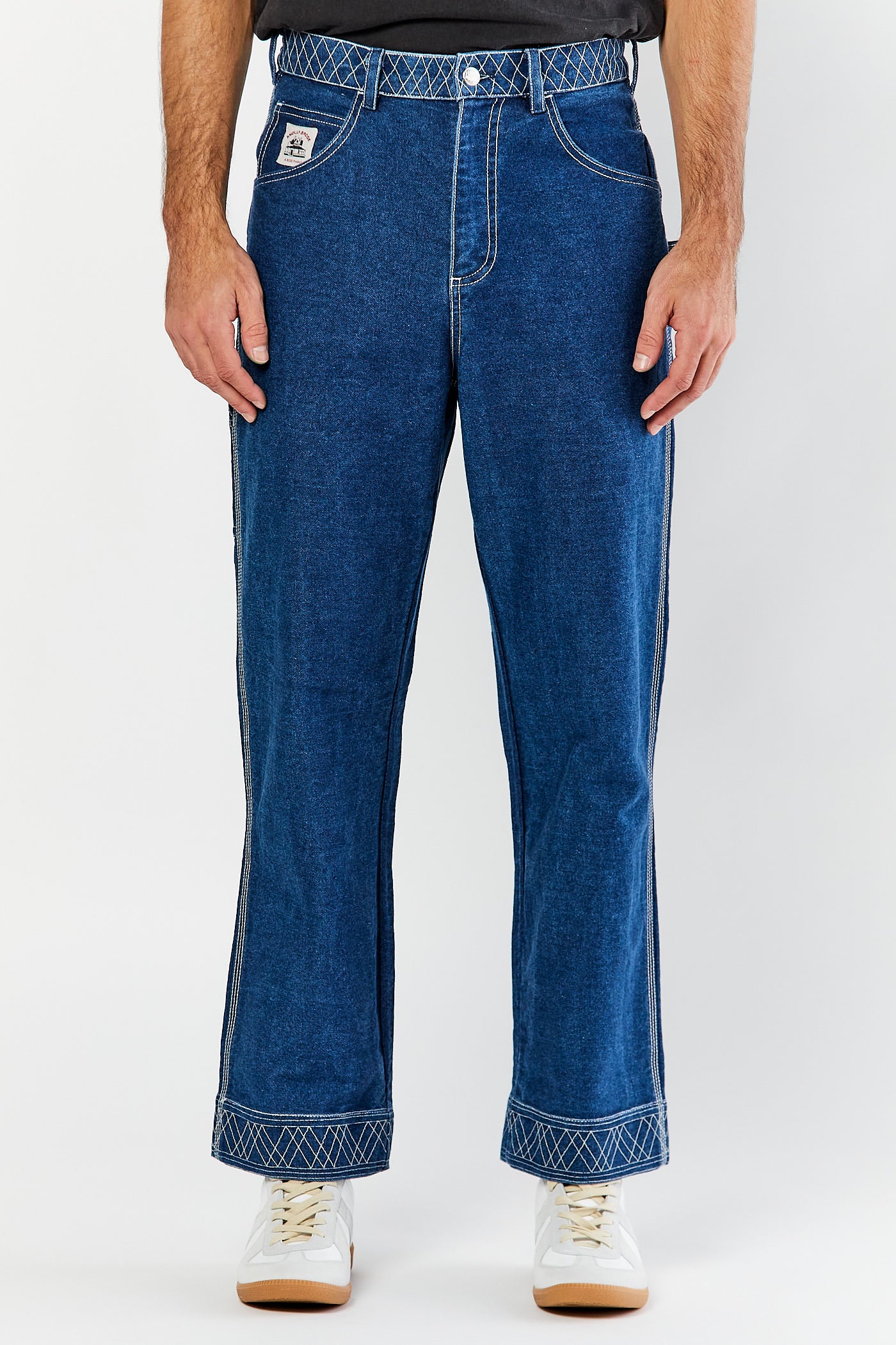 Embroidered Knolly Brook Denim