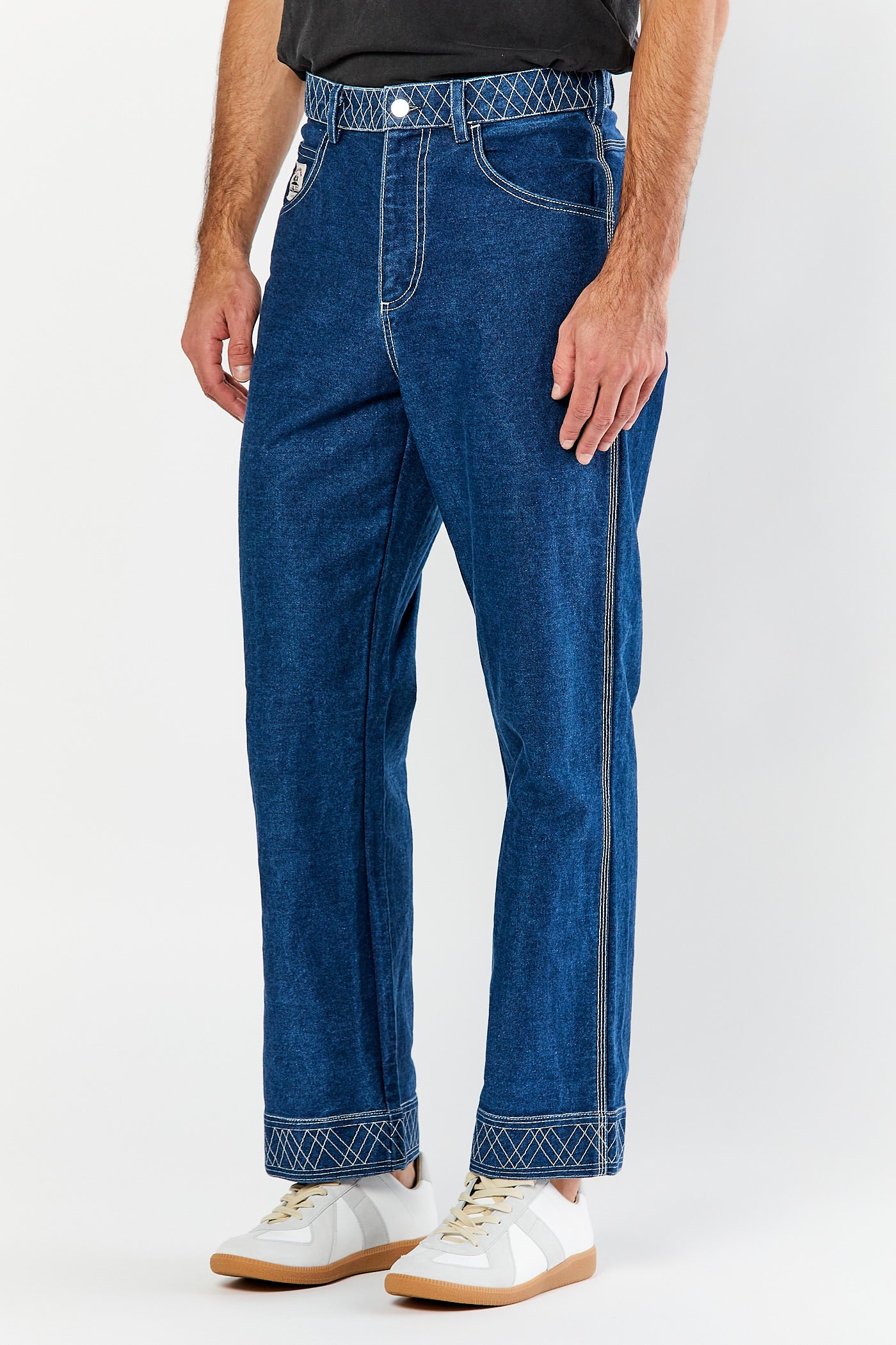 Embroidered Knolly Brook Denim