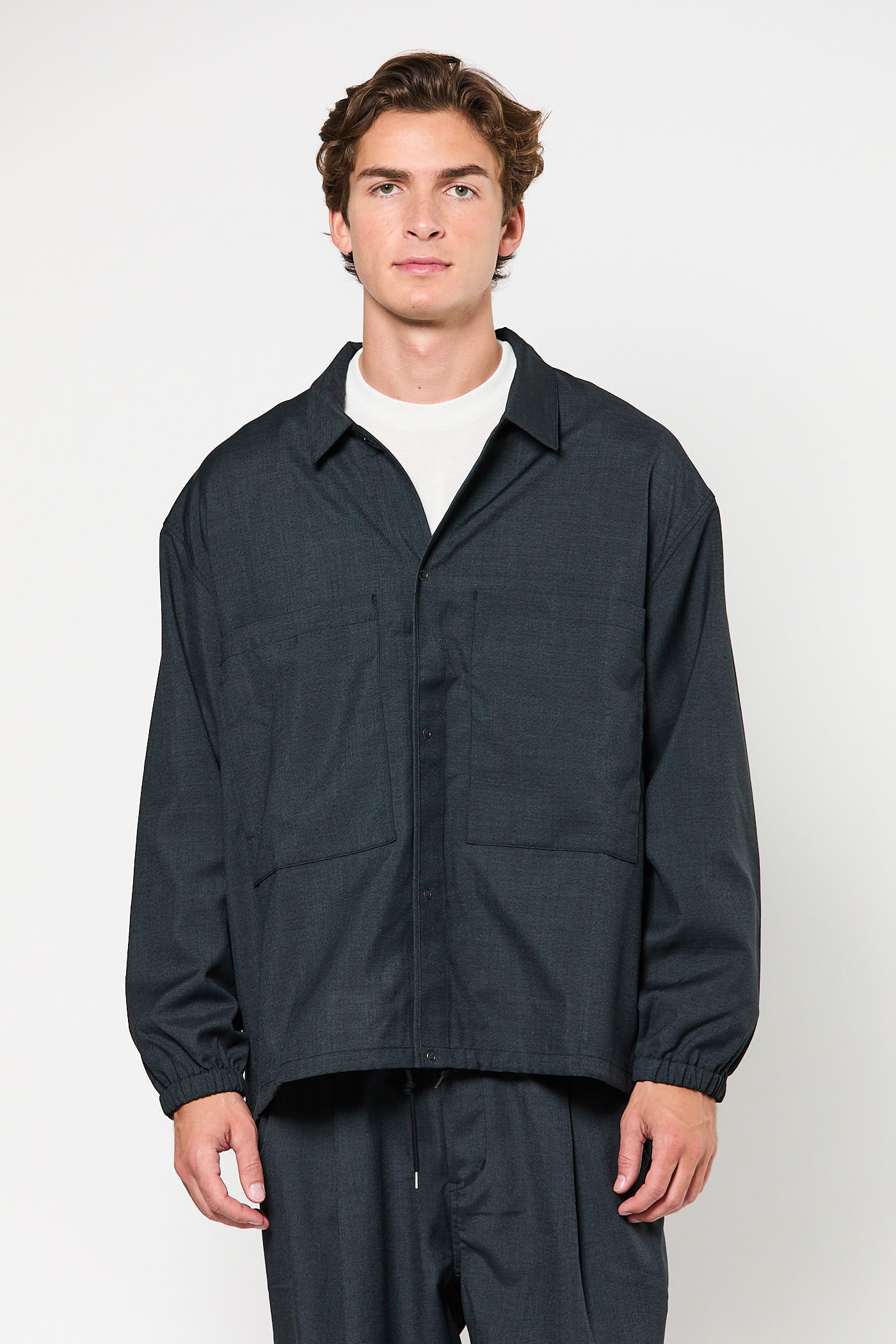 Double Pocket Shirt Jacket