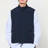 Stand Collar Padded Vest