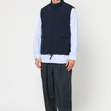 Stand Collar Padded Vest