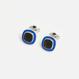 Cushion Enamel Cufflinks
