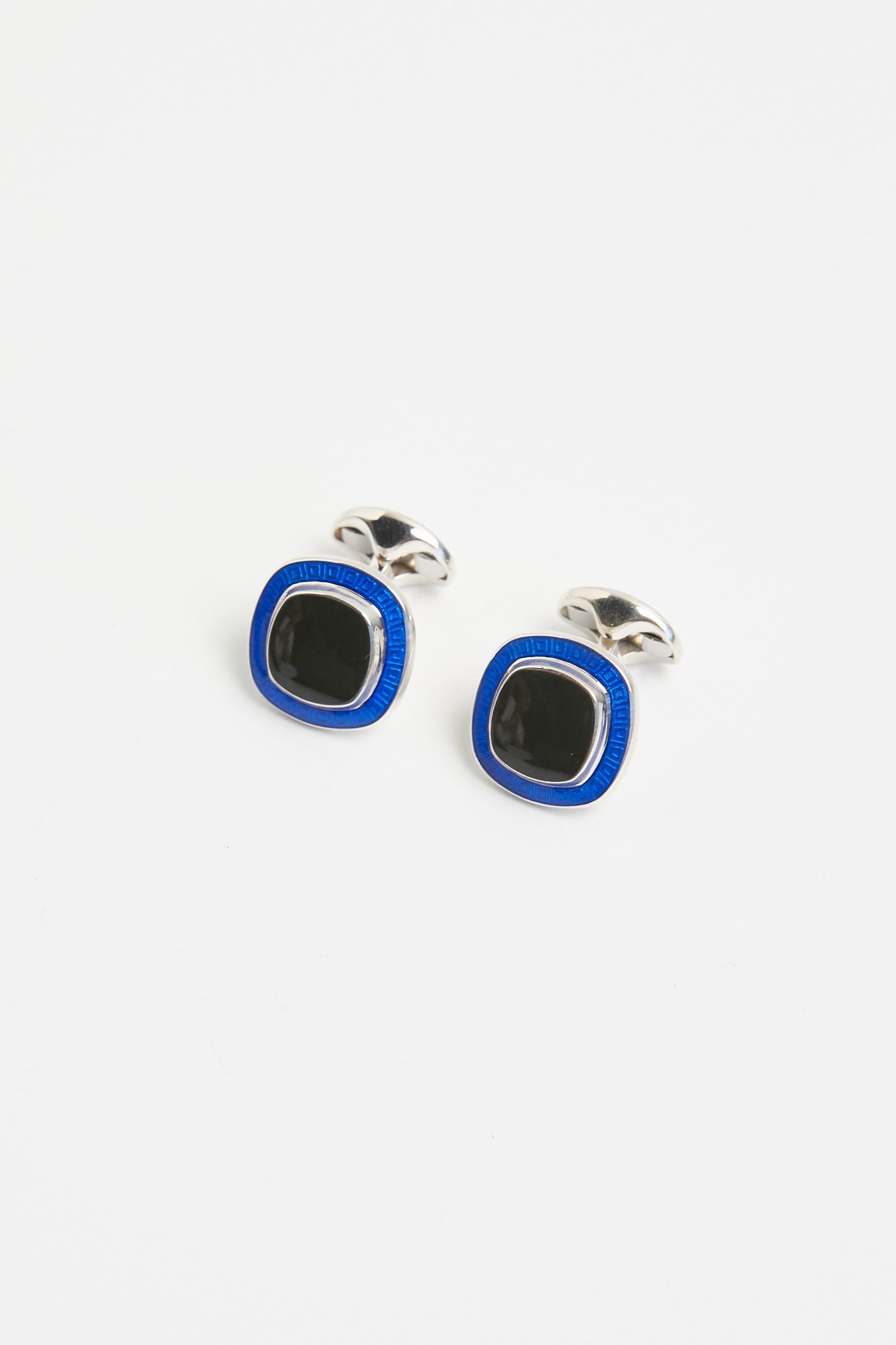 Cushion Enamel Cufflinks